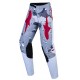 Calças Criança Alpinestars Fluid Lone Gray Camo / White / Fire Red