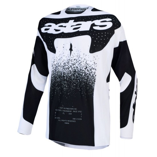 Camisola Alpinestars Techstar Swan White / Black