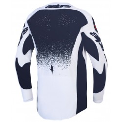 Camisola Alpinestars Techstar Swan Light Lilac / Dark Gray / Red Fluo