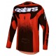 Camisola Alpinestars Techstar Swan Cardinal Red / Black / White