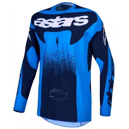 Camisola Alpinestars Techstar Swan UCLA Blue / Deep Blue