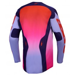 Camisola Alpinestars Racer Air Hunt Light Violet / Deep Purple / Pink Fluo