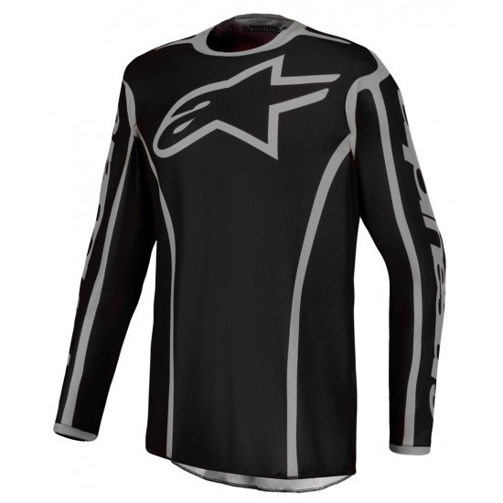 Camisola Alpinestars Fluid Apex V2 Black / Silver