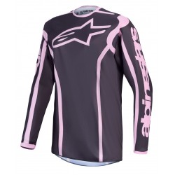 Camisola Mulher Alpinestars Stella Fluid Apex V2 Graystone / Old Pink
