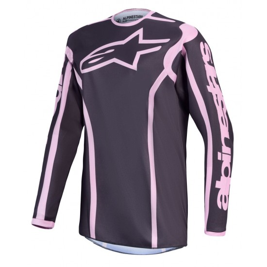 Camisola Mulher Alpinestars Stella Fluid Apex V2 Graystone / Old Pink