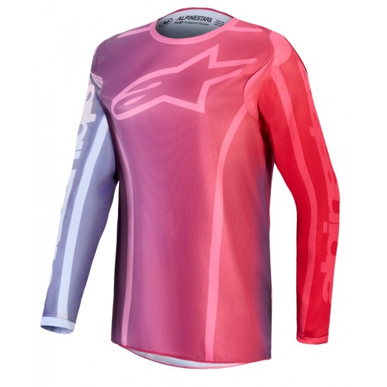 Camisola Mulher Alpinestars Stella Fluid Kepler Purple / Rouge Red