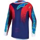 Camisola Criança Alpinestars Fluid Drag Blue Navy / Fire Red / White