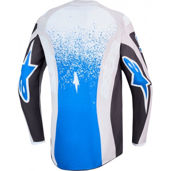 Camisola Criança Alpinestars Fluid Drag Graystone / Light Lilac / UCLA Blue