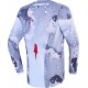 Camisola Criança Alpinestars Fluid Lone Gray Camo / White / Fire Red