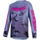 Camisola Criança Alpinestars Fluid Lone Gray Camo / Purple