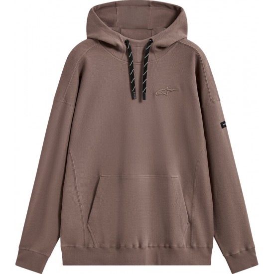 Sweat Alpinestars Camino Textured Oversized Hoodie Taupe