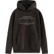 Sweat Alpinestars Infinite Washed Oversized Hoodie Washed Black