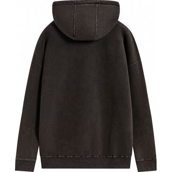 Sweat Alpinestars Infinite Washed Oversized Hoodie Washed Black