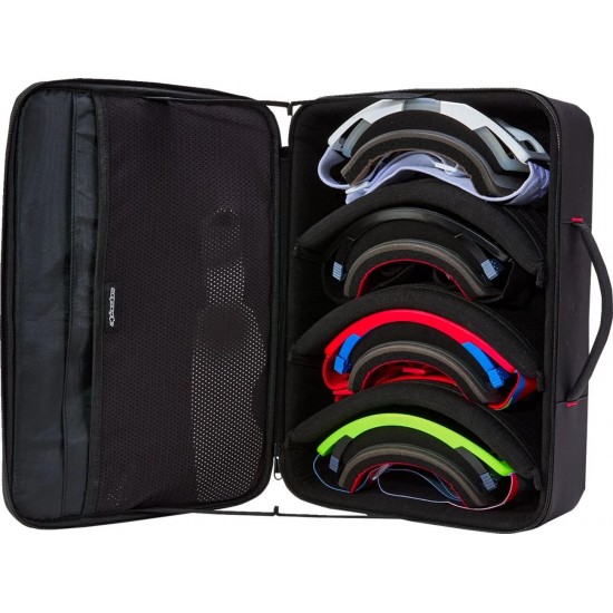 Bolsa De Óculos Alpinestars Supertech Vision Black / Red