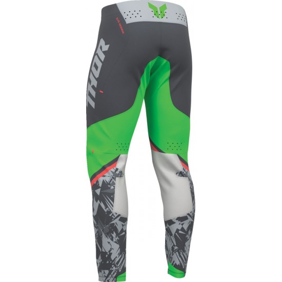 Calças Thor Sportmode Punk\'d Charcoal / Green