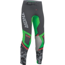 Calças Criança Thor Sportmode Punk'd Charcoal / Green