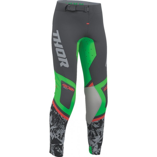 Calças Criança Thor Sportmode Punk\'d Charcoal / Green