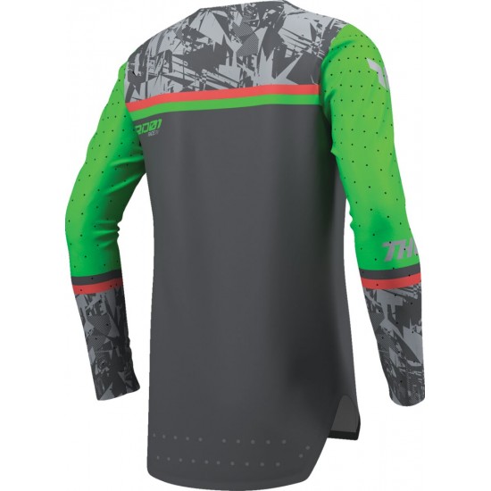 Camisola Criança Thor Sportmode Punk\'d Charcoal / Green