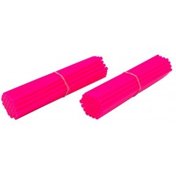 Capa Para Raios / Spoke Skins Pink Fluo