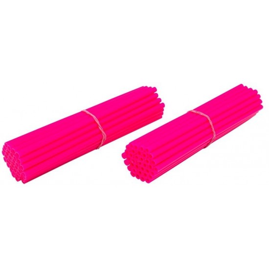 Capa Para Raios / Spoke Skins Pink Fluo