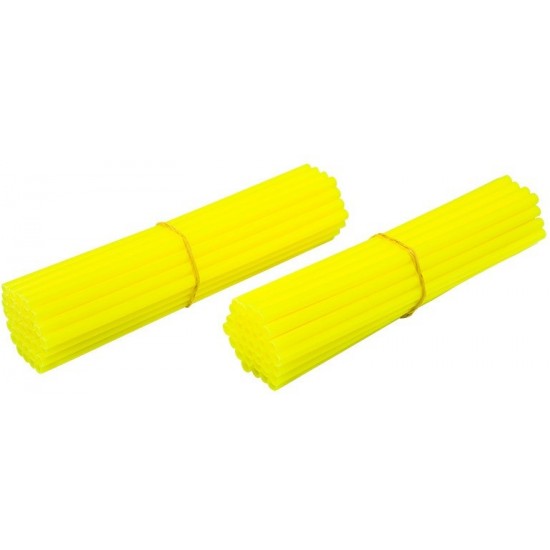 Capa Para Raios / Spoke Skins Yellow Fluo