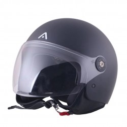 Capacete ADN JET SPRITZ BLACK MATTE