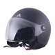 Capacete ADN JET SPRITZ BLACK MATTE
