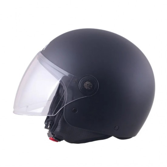 Capacete ADN JET SPRITZ BLACK MATTE