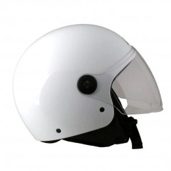 Capacete ADN JET SPRITZ WHITE PURO MATTE