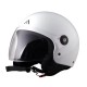 Capacete ADN JET SPRITZ WHITE PURO MATTE
