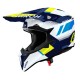 Capacete Airoh Wraaap Vision Yellow / Blue Gloss
