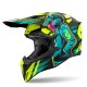 Capacete Airoh Wraaap Cyber Yellow Matt