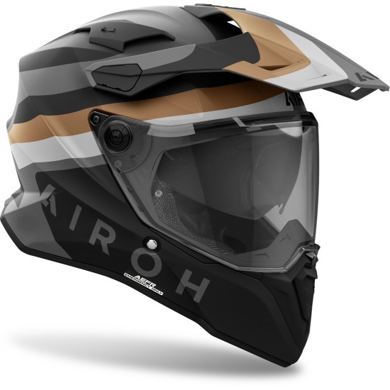 Capacete Airoh Commander 2 Doom Black Matt / Grey / Brown