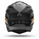 Capacete Airoh Commander 2 Doom Black Matt / Grey / Brown Capacete Airoh Commander 2 Doom Black Matt / Grey / Brown