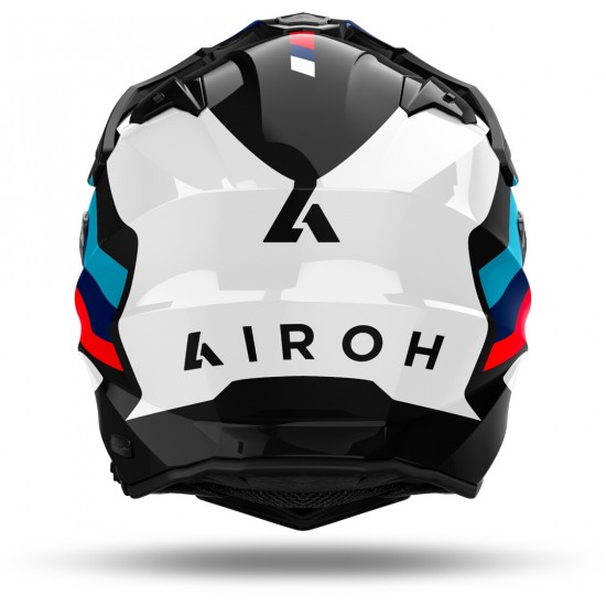 Capacete Airoh Commander 2 Doom White / Red / Blue Capacete Airoh Commander 2 Doom White / Red / Blue
