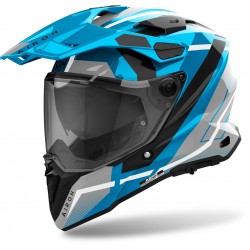 Capacete Airoh Commander 2 Mavick Black / Grey / Blue Capacete Airoh Commander 2 Mavick Black / Grey / Blue