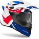 Capacete Airoh Commander 2 Reveal White / Blue / Red