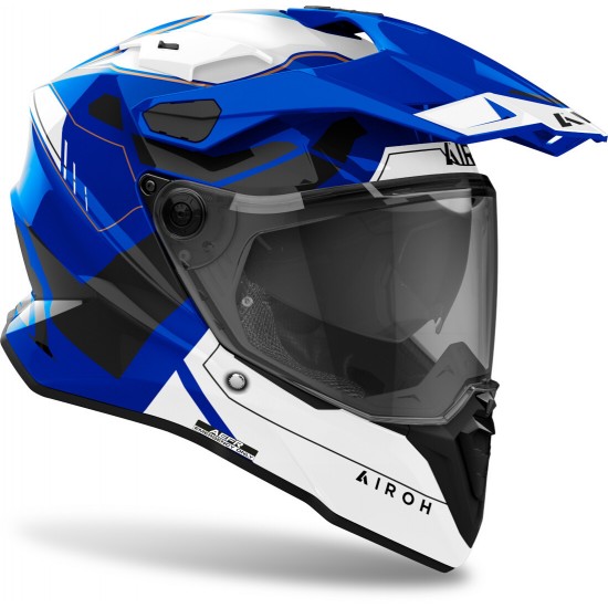 Capacete Airoh Commander 2 Reveal White / Blue