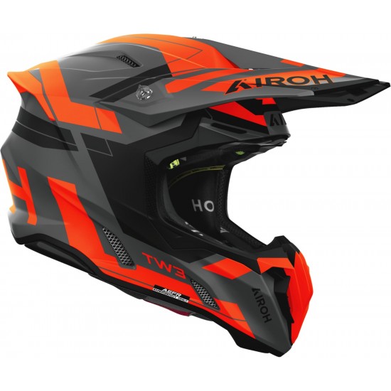 Capacete Airoh Twist 3 Dynasty Orange Mate
