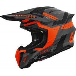 Capacete Airoh Twist 3 Dynasty Orange Mate
