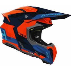 Capacete Airoh Twist 3 Fancy Blue / Orange