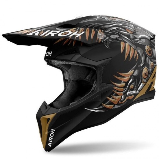 Capacete Airoh Wraaap Cyborg Matt