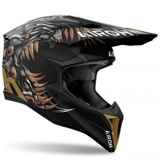 Capacete Airoh Wraaap Cyborg Matt