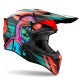 Capacete Airoh Wraaap Cyber Orange Gloss