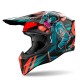 Capacete Airoh Wraaap Cyber Orange Gloss