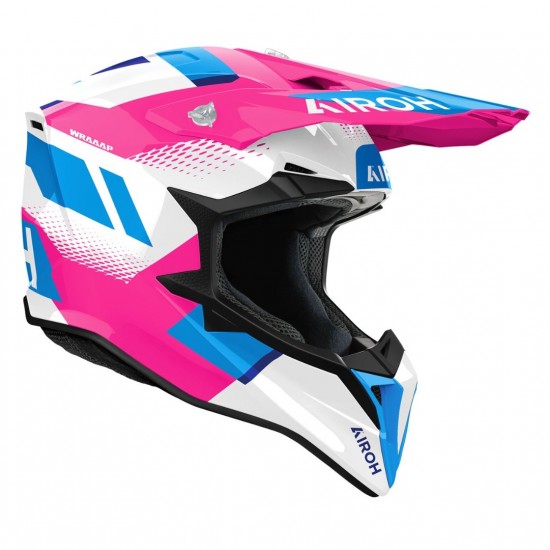 Capacete Airoh Wraaap Vision Pink Gloss