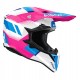 Capacete Airoh Wraaap Vision Pink Gloss