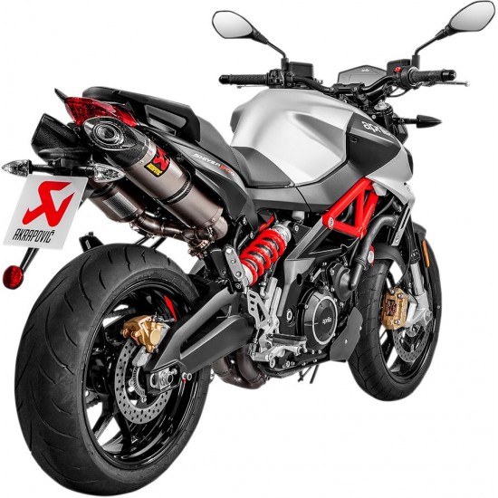 Ponteira Escape Akrapovic Slip-on Line Aprilia