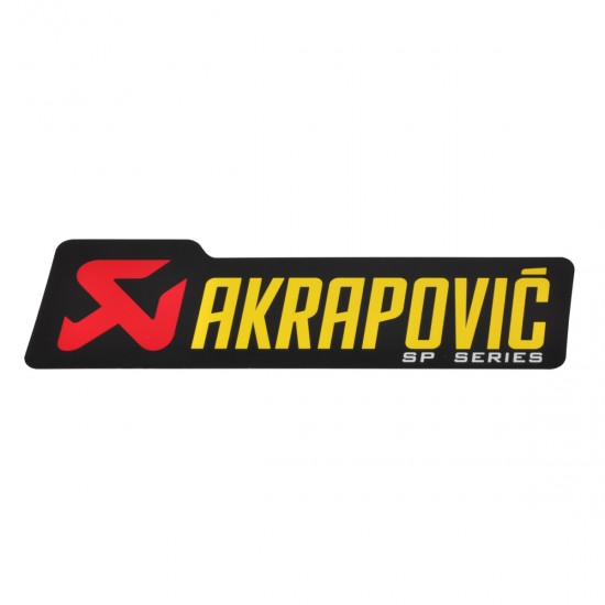 Autocolante Escape Akrapovic Retangular Sp Series