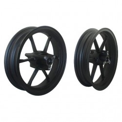 Jantes motard 2,15-12 / 3,00-12 alumínio Allpro Pitbike
